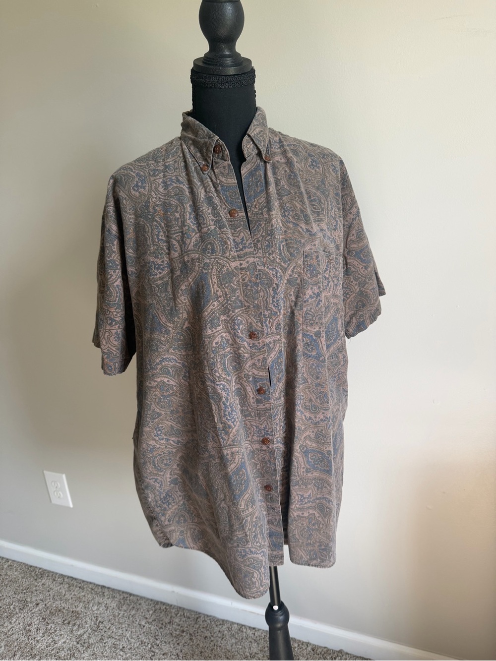 Vintage Hunting Horne button up